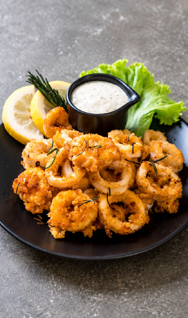Salted Egg Calamari
